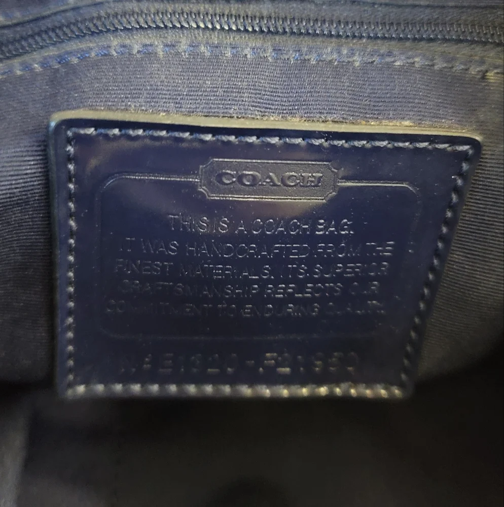 Coach Tote Purse - Picture 3 of 7